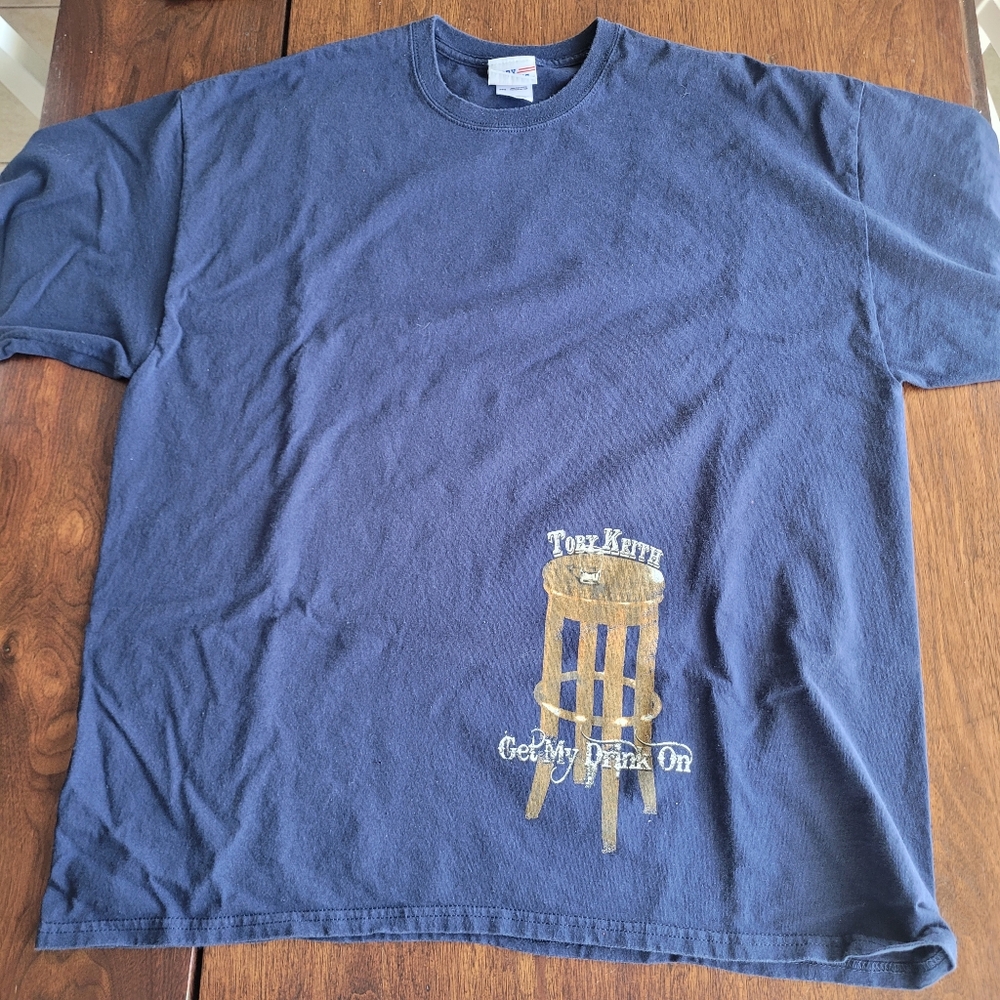 Toby Keith Get Your Drink On T-Shirt Men's Size XXL